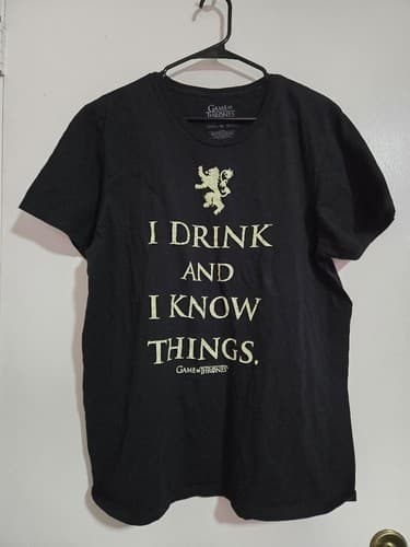 Game Of Thrones Shirt Short Sleeve Size: (2XL) #H45h