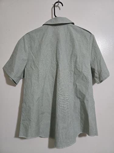 DSCP Light Green female Shirt Short Sleeve Size: small NSN:SPM1C1-09-D-N012 - Thumbnail 2