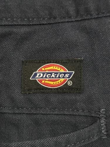 Dickies Work Pants Mens 38x29 Heavy Duty Twill Straight Leg Flat Front Blue VGC - Thumbnail 3
