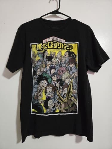 My Hero Academia Shirt Short Sleeve Size: (Medium) #H42h