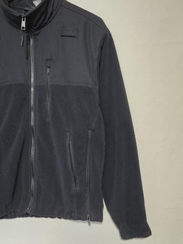 Blauer Black Fleece Duty Jacket Full Zip Tactical Outerwear 21x22.75 VGC #R53r - Thumbnail 3