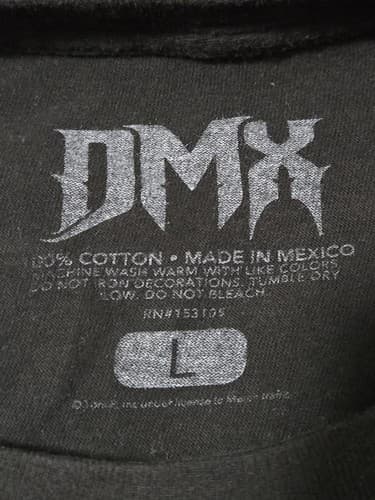 Large - DMX Shirt Short Sleeve T shirt #H8h - Thumbnail 3