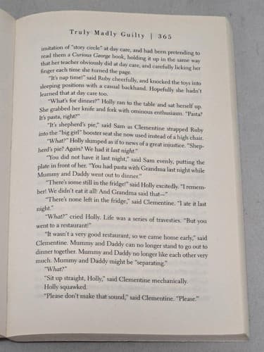 Truly Madly Guilty Liane Moriarty Hardcover Fiction Novel 1st Edition #R55b - Thumbnail 6