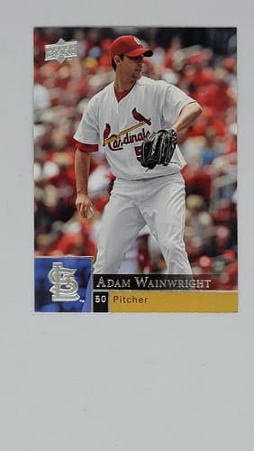 Adam Wainwright 2009 Upper Deck #883