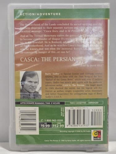 Lot of 10 Casca Cassette Audiobooks by Barry Sadler – War Lord Series – - Thumbnail 17