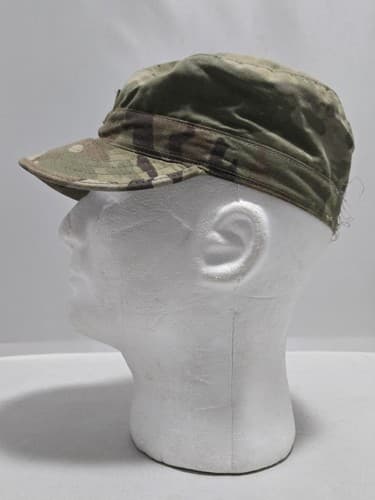 US Army Patrol Cap OCP Camouflage Size: (6 7/8) NSN:8415-01-630-8926 #F2f - Thumbnail 4