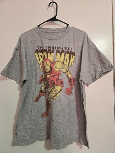 X-Large - THE INVINCIBLE IRON MAN MARVEL COMICS T-SHIRT #E53e