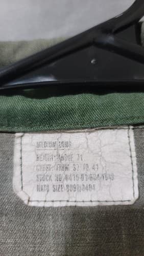 Genuine US Military Woodland Camo BDU Jacket Combat Coat Medium Long Patched #T5 - Thumbnail 7