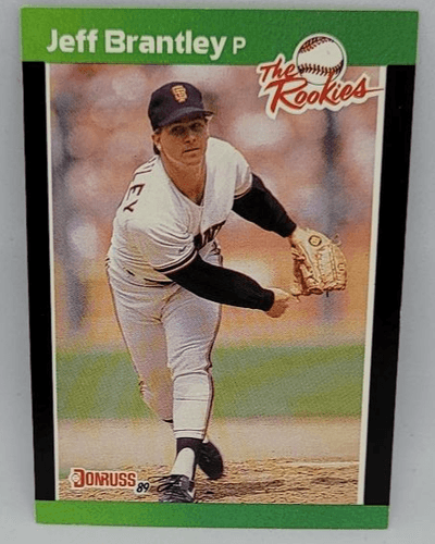 1989 Donruss The Rookies Jeff Brantley Baseball Cards #41