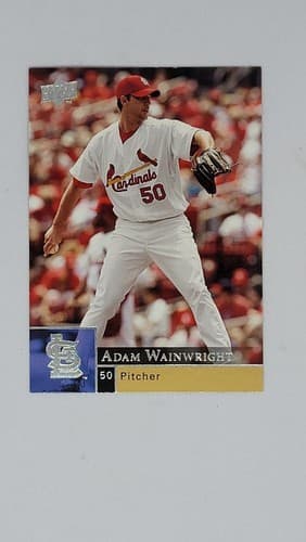 Adam Wainwright 2009 Upper Deck #883 - Thumbnail 3