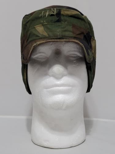 US Army BDU Camouflage 6 7/8 Cold Weather Patrol Cap #88p