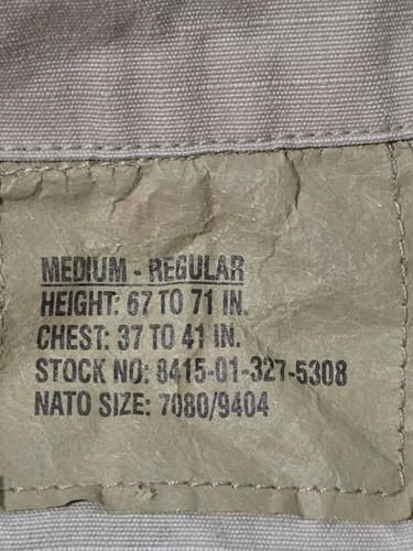 DCU Desert Camouflage Jacket Medium/Regular NSN:8415-01-327-5308 #H25h - Thumbnail 7
