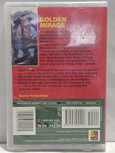 Lot 9 Destroyer Cassette Audiobooks Remo Williams Series Murphy Sapir Action - Thumbnail 16