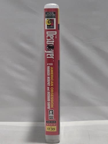 Lot 9 Destroyer Cassette Audiobooks Remo Williams Series Murphy Sapir Action - Thumbnail 3