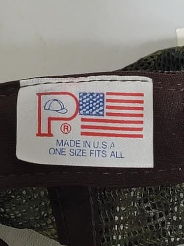 BDU Trucker hat Cap Crafted With Pride In U.S.A Strapback #7v - Thumbnail 6