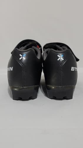 New - Decathlon B'Twin 500 Black Bicycle Shoes Size: (US - 6) (NO BOX!) #78m - Thumbnail 3