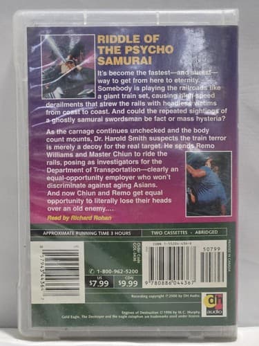 Lot 9 Destroyer Cassette Audiobooks Remo Williams Series Murphy Sapir Action - Thumbnail 12