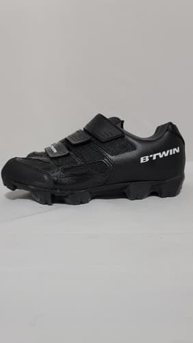 New - Decathlon B'Twin 500 Black Bicycle Shoes Size: (US - 6) (NO BOX!) #78m - Thumbnail 4