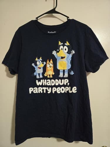 Large - Bluey Shirt Short Sleeve #F86f