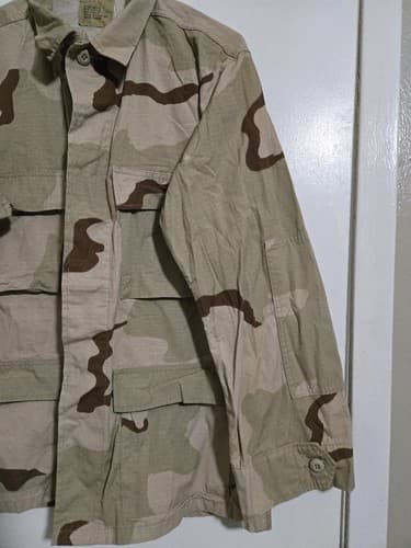 DCU Desert Camouflage Jacket Medium/Regular NSN:8415-01-327-5308 #H25h - Thumbnail 3