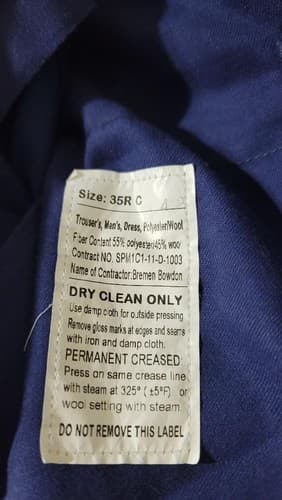 ASU Blue Pants 35-R #44g - Thumbnail 3