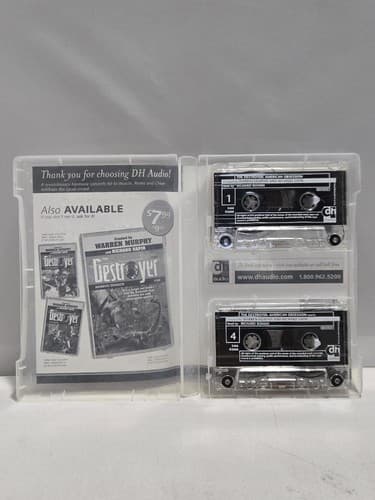 Lot 9 Destroyer Cassette Audiobooks Remo Williams Series Murphy Sapir Action - Thumbnail 5
