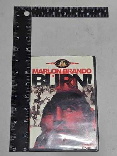 Burn! DVD Marlon Brando Gillo Pontecorvo Classic 1969 Historical Drama #C9A3 - Thumbnail 4