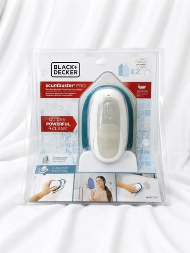 BLACK+DECKER BHPC210 Scumbuster Pro Rechargeable Power Scrubber/Stand #M34m