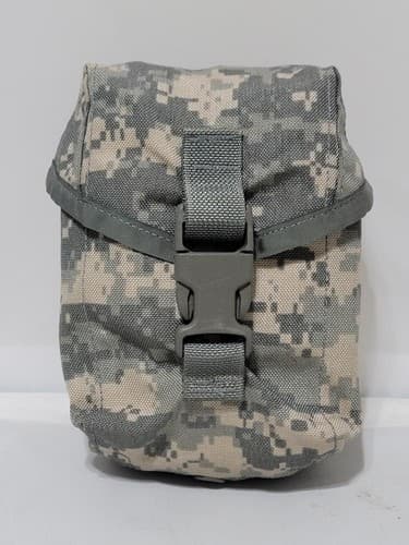 USGI ACU/UCP MOLLE Lot of 4: IFAK Pouch w/ Insert + Grenade Pouch + Canteen