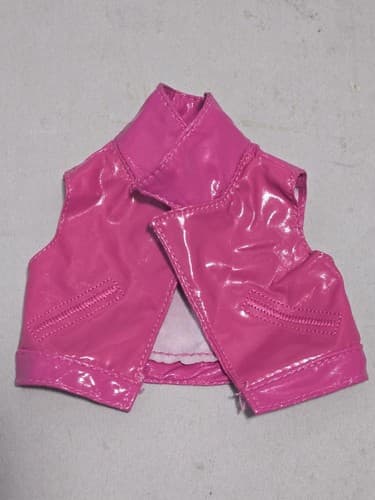 American Girl Doll Clothes Outfit Pink Jacket Sparkle Dress Top 18 Inch - Thumbnail 2