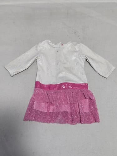 American Girl Doll Clothes Outfit Pink Jacket Sparkle Dress Top 18 Inch - Thumbnail 4