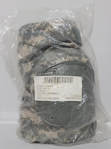 SMALL MILITARY KNEE PADS ACU PATTERN #41u - Thumbnail 2