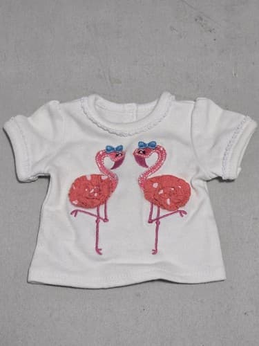 American Girl Doll Clothes Flamingo Shirt Shorts Outfit 18 Inch - Thumbnail 2