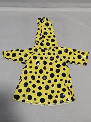 American Girl Doll Clothes Outfit Yellow Raincoat Shirt Pants 18 Inch - Thumbnail 3