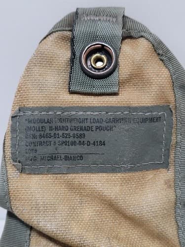 USGI ACU/UCP MOLLE Lot of 4: IFAK Pouch w/ Insert + Grenade Pouch + Canteen - Thumbnail 19