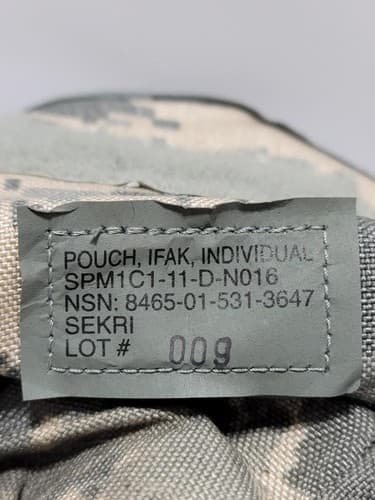 USGI ACU IFAK Pouch with Insert & (2) Canteen Pouches Lot of 4 UCP Military M33l - Thumbnail 6