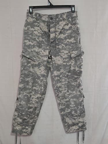 US Army ACU Digital Camo Combat Pants Small Short 27-31W 26-29” Inseam R26r