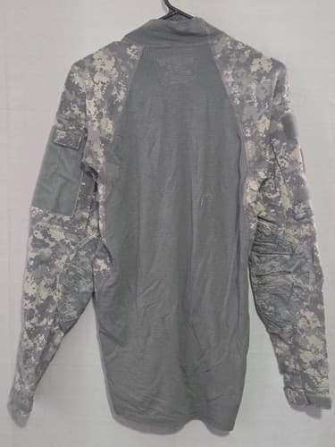 US Army ACS Combat Shirt Medium ACU Digital Camo UCP Flame Resistant FR VGC R33r - Thumbnail 5