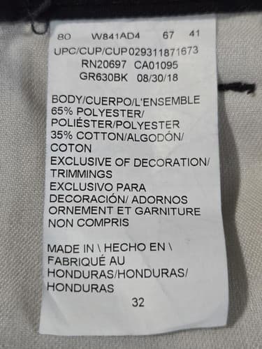 Dickies Relaxed Fit Cargo Shorts Mens 32 Khaki Brown Workwear Cotton Blend S4s - Thumbnail 4
