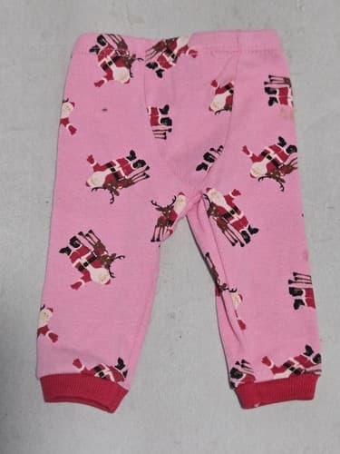 American Girl Doll Christmas Pajamas Outfit Shirt Pants Pink 18 Inch - Thumbnail 5