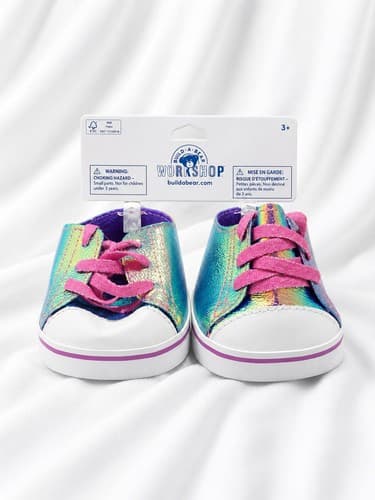 Build-A-Bear Workshop Metallic Low Top Shoes #K78k