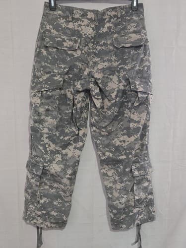 US Army ACU Digital Camo Combat Pants Small X-Short 27-31W 24-26” Inseam R27r - Thumbnail 3