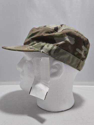 US Army OCP Patrol Cap Hat 7 5/8 Scorpion W2 Military 8415-01-630-8936 VGC #R44r - Thumbnail 4