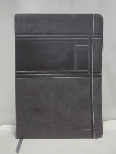 NKJV Study Bible Black LeatherTouch Hardcover Large Print Thomas Nelson