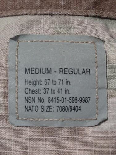 Fracu MultiCam Jacket Medium/Regular #92z - Thumbnail 6