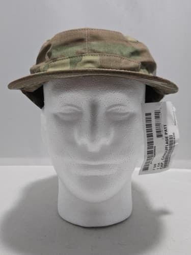 US Army OCP Patrol Cap Hat 7 5/8 Scorpion W2 Military 8415-01-630-8936 VGC #R44r