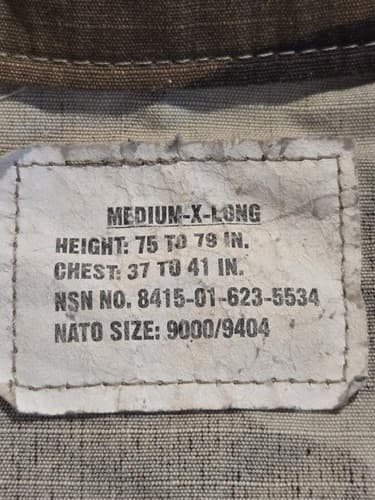 USGI OCP Multicam Coat/Jacket – Medium X-Long – NSN 8415-01-623-5534#K18k - Thumbnail 7