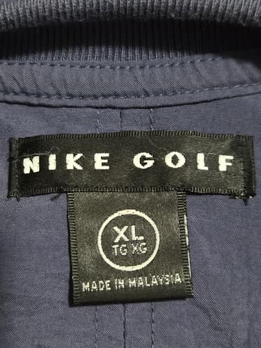 Nike Golf Polo Shirt Mens XL Blue Short Sleeve Dri-FIT Performance Athletic - Thumbnail 4