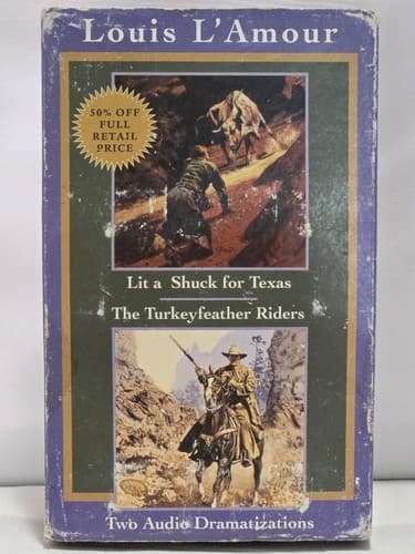 Lot of 9 Louis L’Amour Audio Books Western Cassette Tape Collection Vintage#O32o - Thumbnail 19