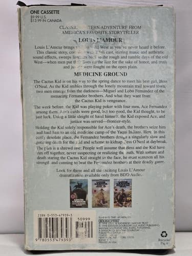 Lot of 9 Louis L’Amour Audio Books Western Cassette Tape Collection Vintage#O32o - Thumbnail 17